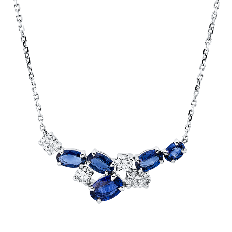 Collier 18 kt WG