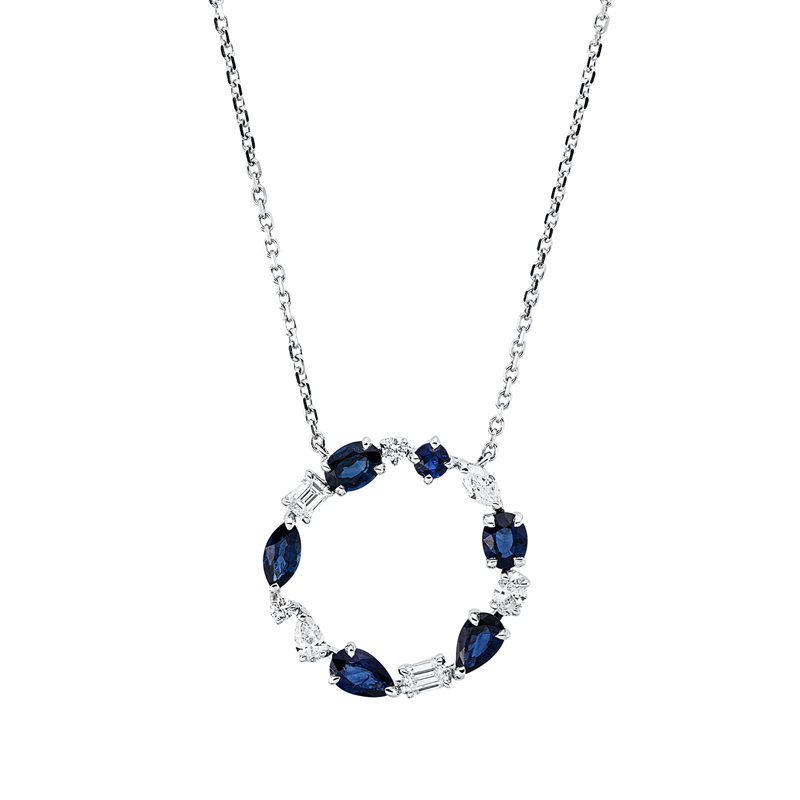 Collier 18 kt WG
