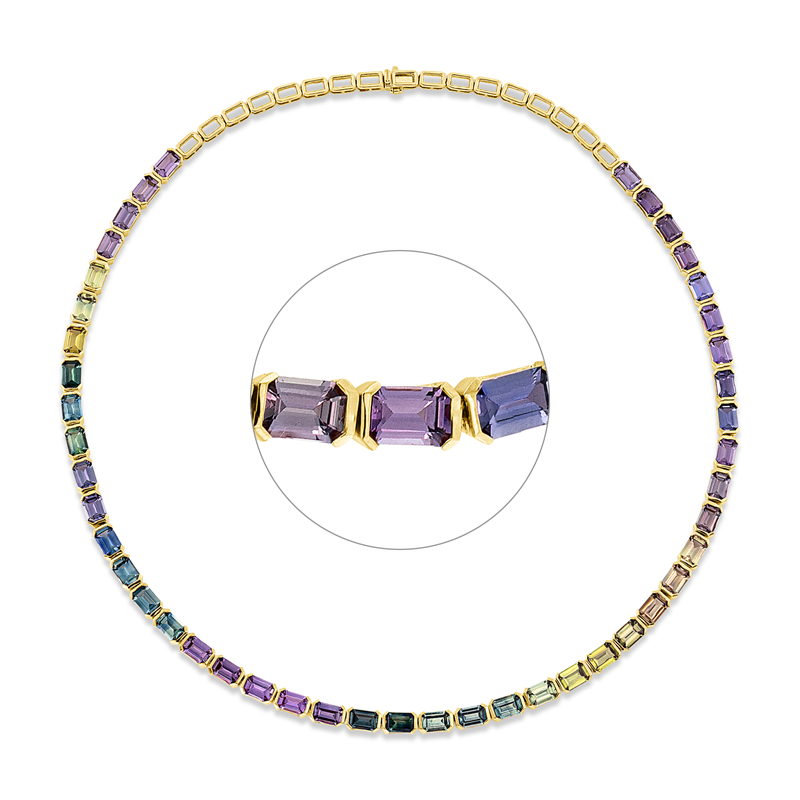 Collier 18 kt GG