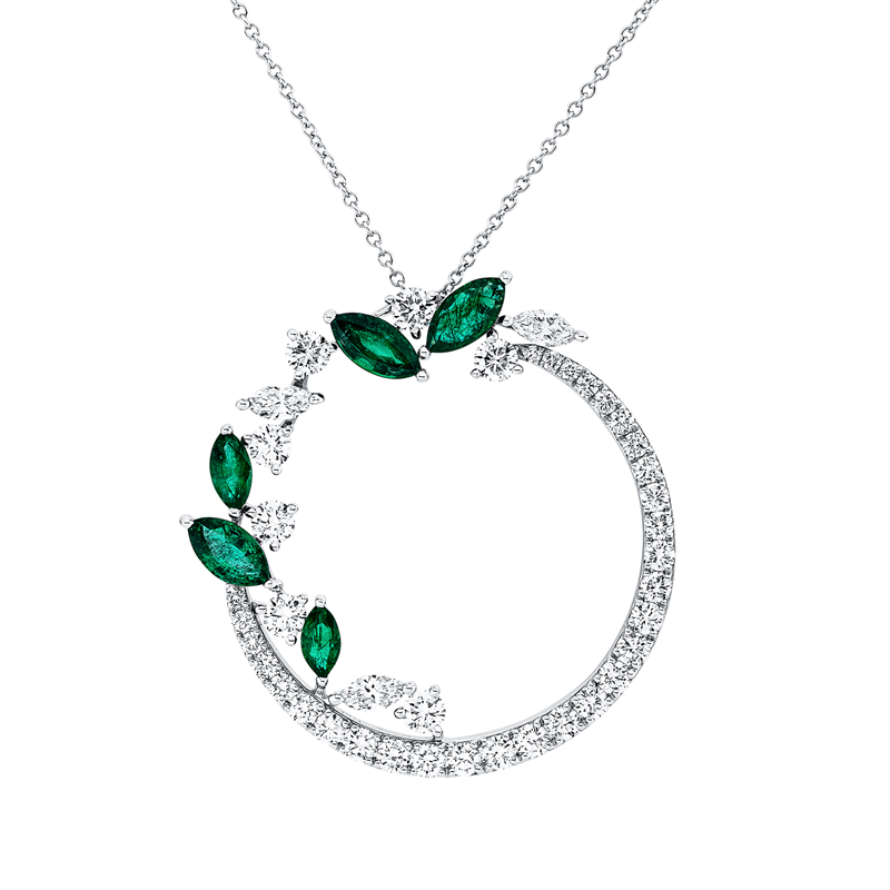 Collier 18 kt WG