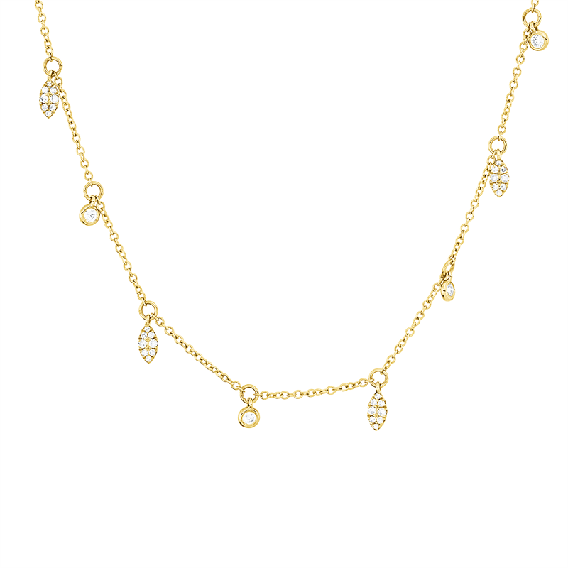 Collier 18 kt GG
