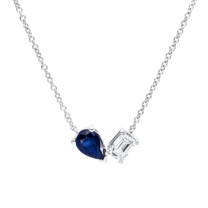 Collier 18 kt WG