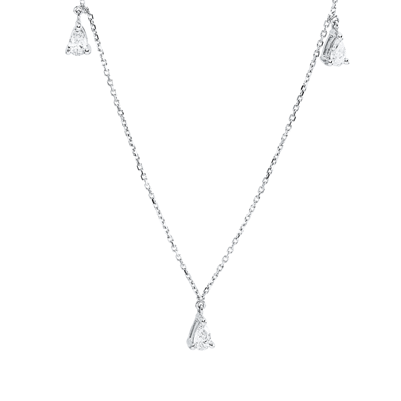 Collier 18 kt WG
