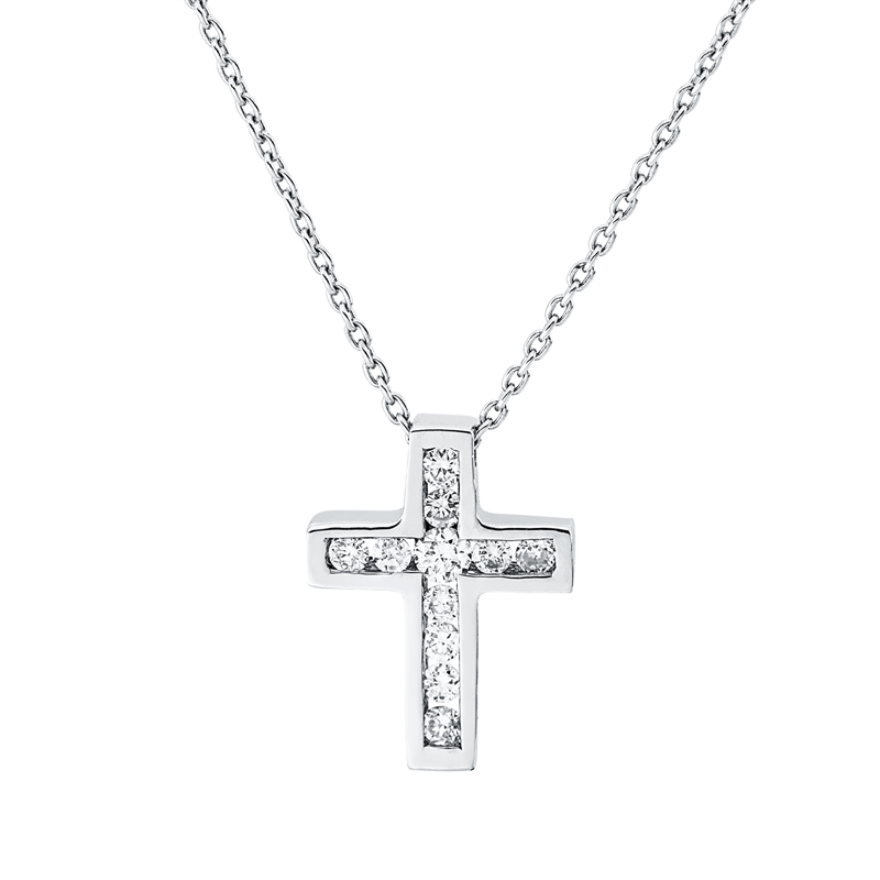 Collier 18 kt WG