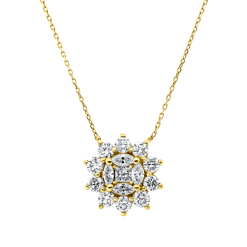 Collier 18 kt GG