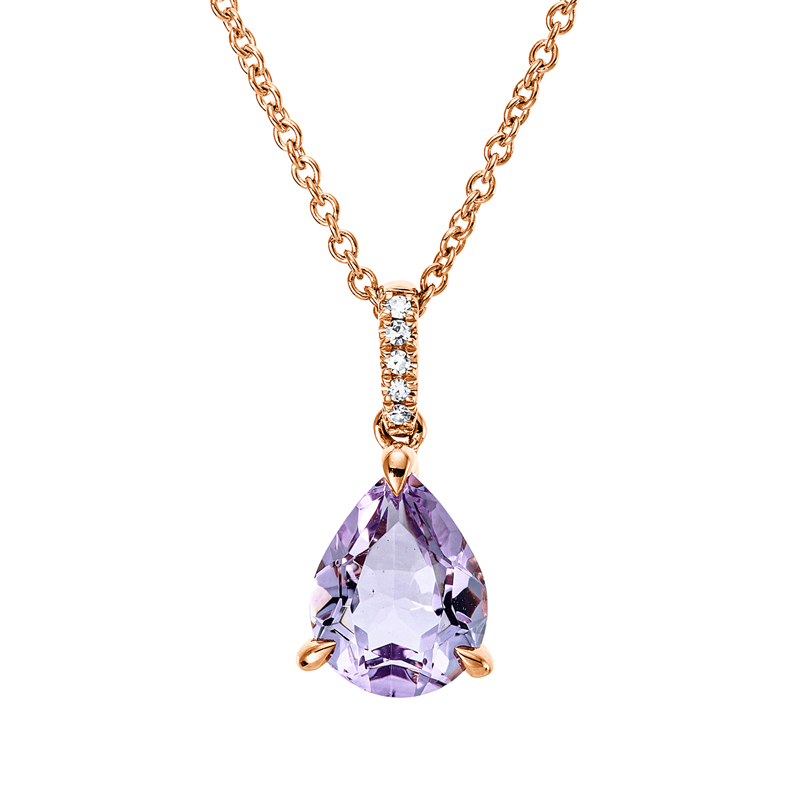Collier 18 kt RG