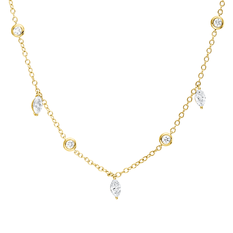 Collier 18 kt GG