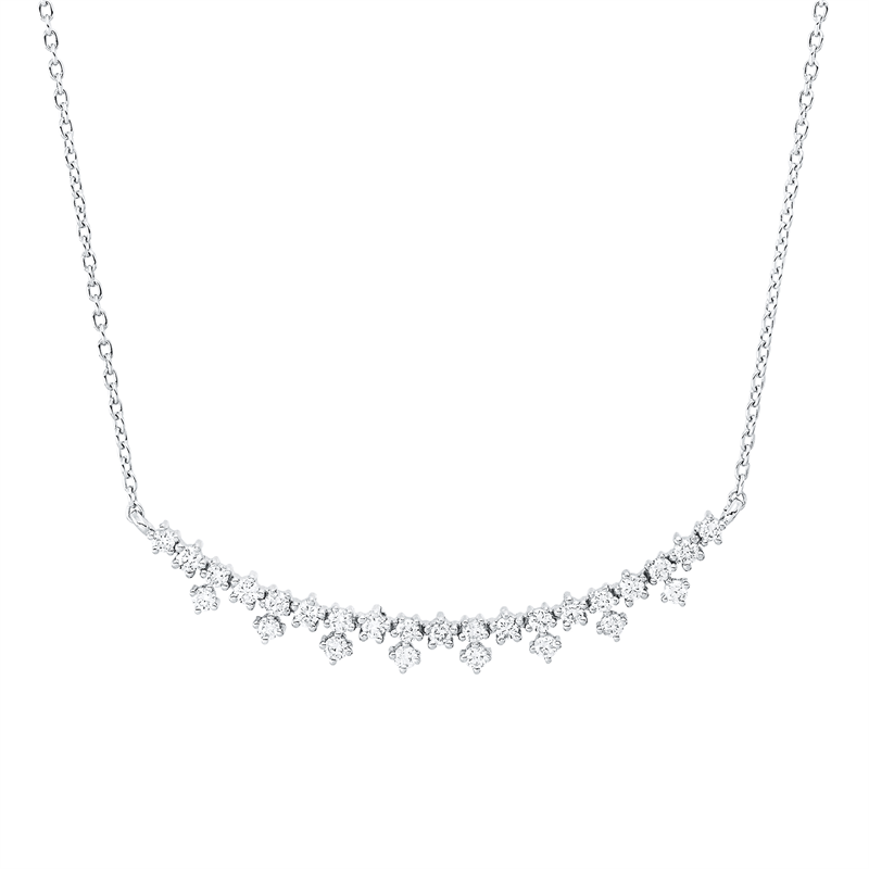 Collier 18 kt WG