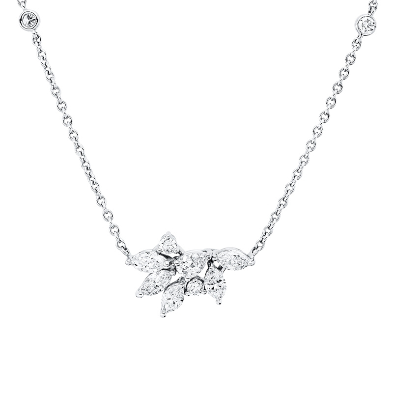 Collier 18 kt WG