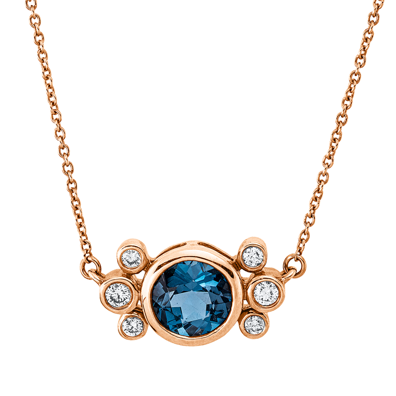 Collier Zarge 18 kt RG