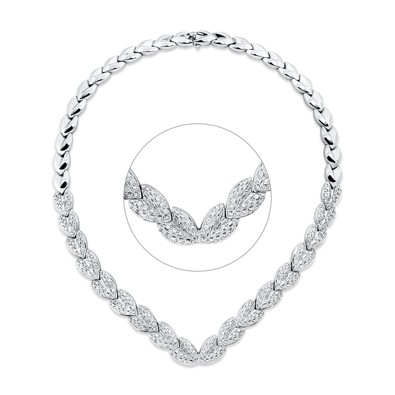 Collier 18 kt WG