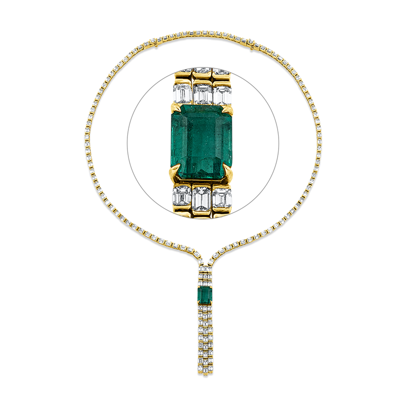 Collier 18 kt GG