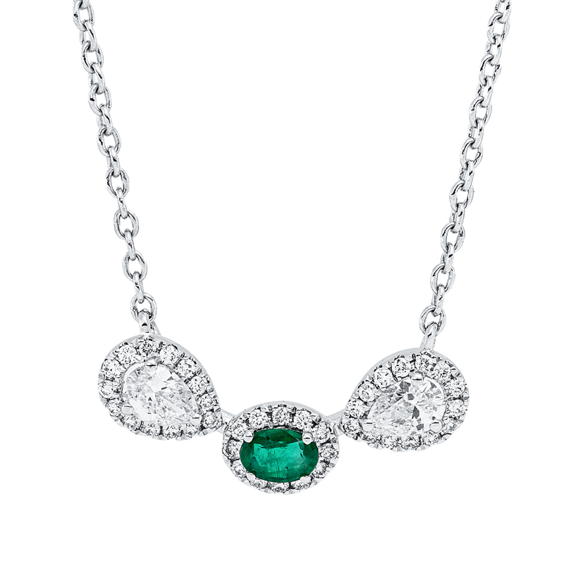 Collier 18 kt WG