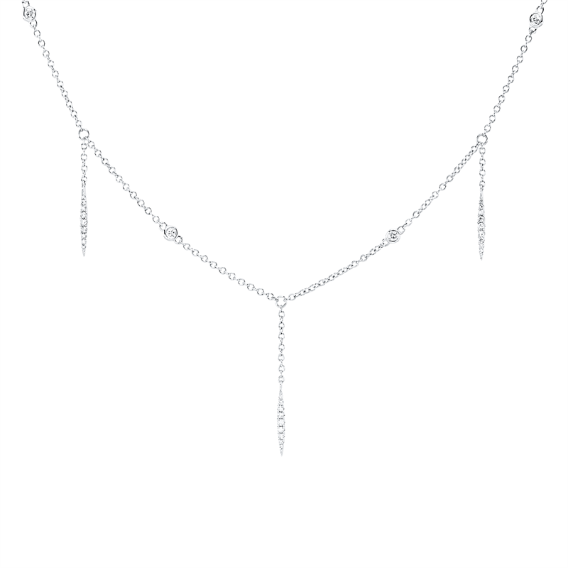 Collier 18 kt WG