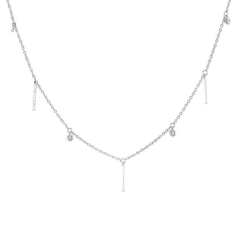 Collier 18 kt WG