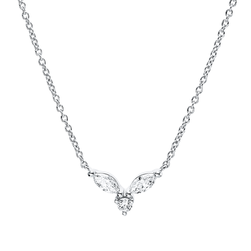 Collier 18 kt WG