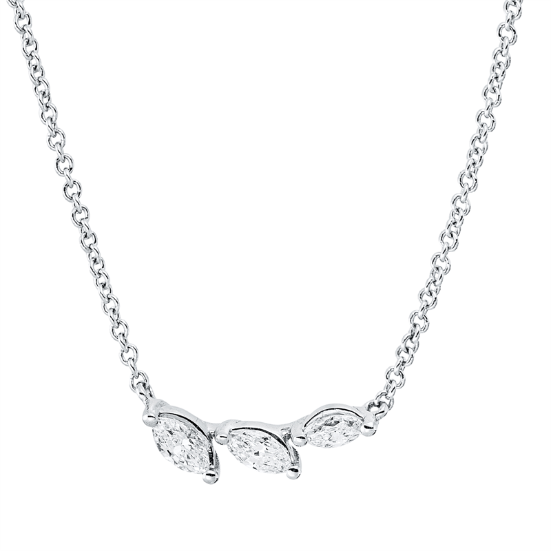 Collier 18 kt WG