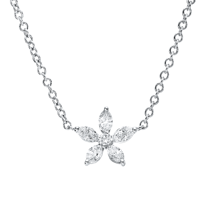 Collier 18 kt WG