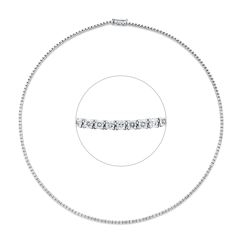 Collier 18 kt