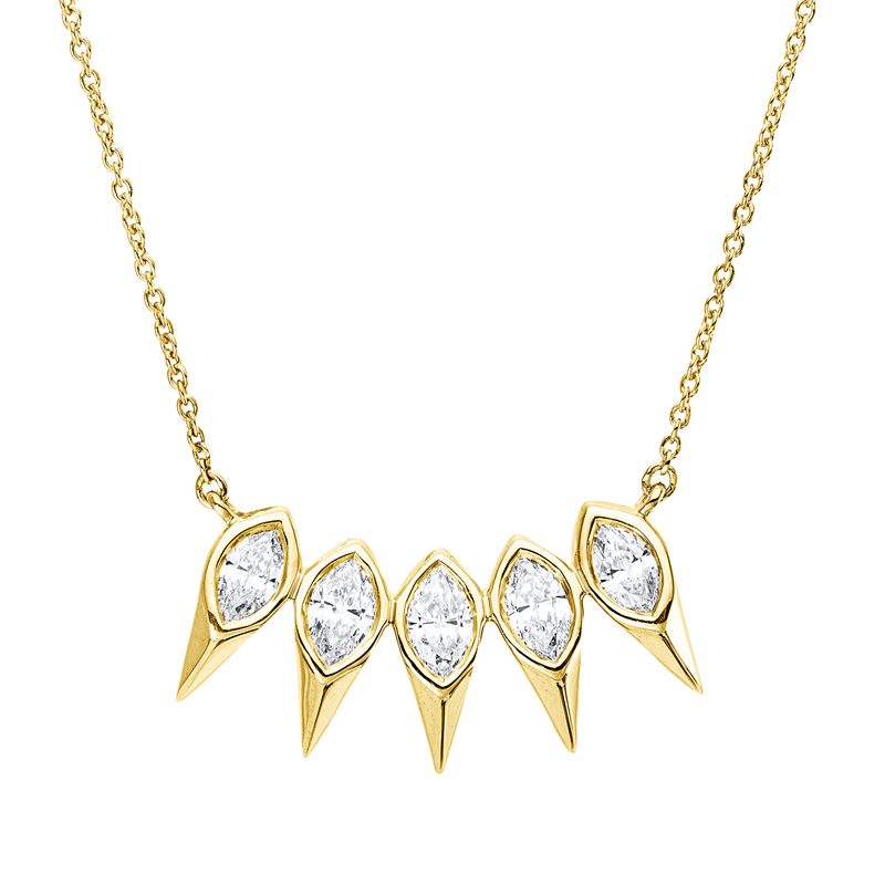 Collier Zarge 18 kt GG