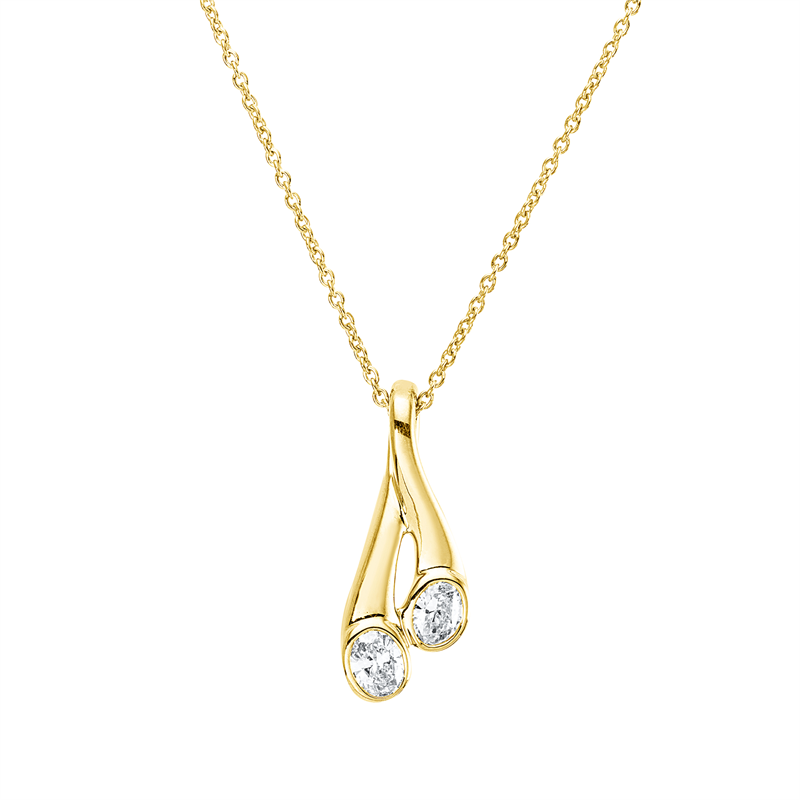 Collier Zarge 18 kt GG