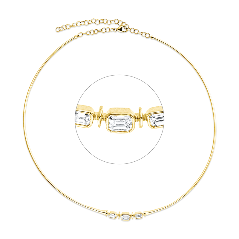 Collier Zarge 18 kt GG