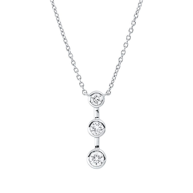 Collier 18 kt WG
