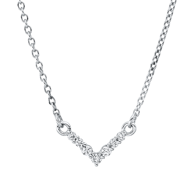 Collier 18 kt WG