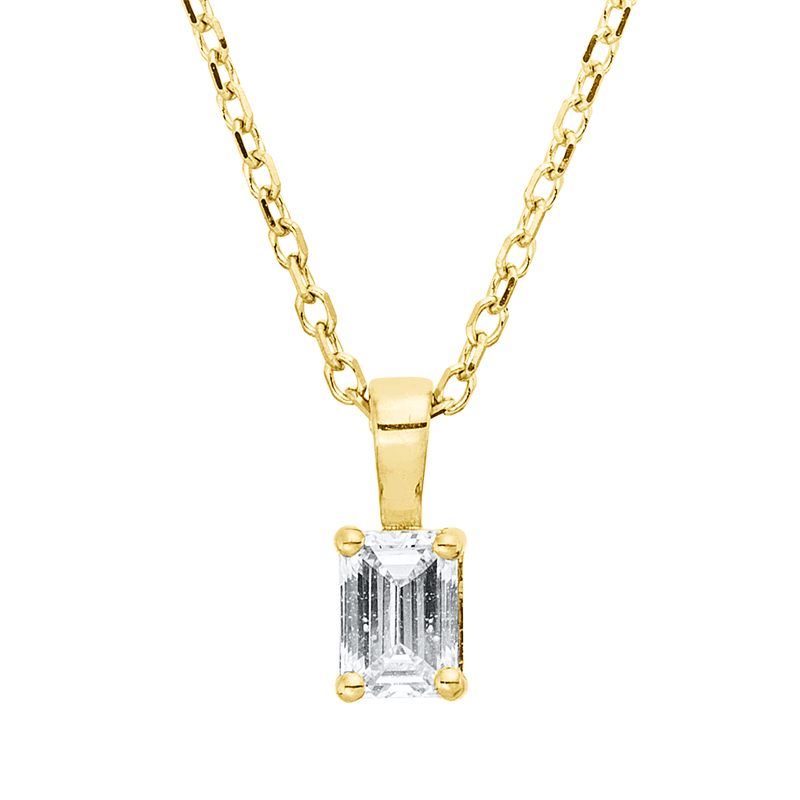 Collier 4er-Krappe 18 kt GG, mit ZÖ 40 cm, 42cm