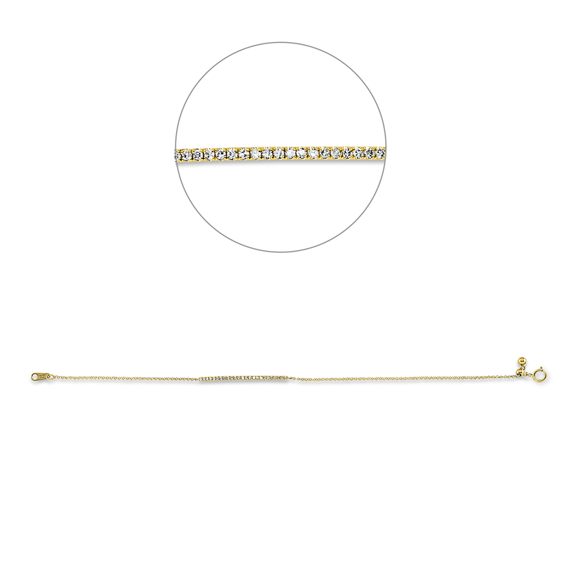 Armband 18 kt GG