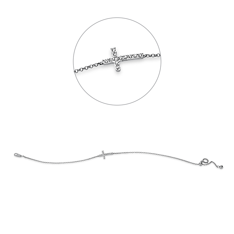 Armband 18 kt WG