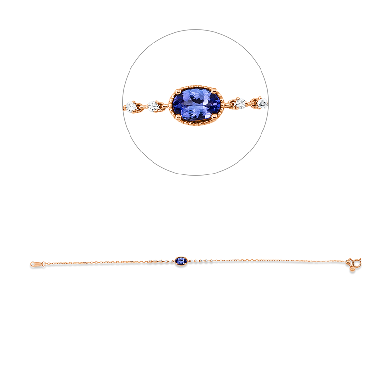 Armband 18 kt RG