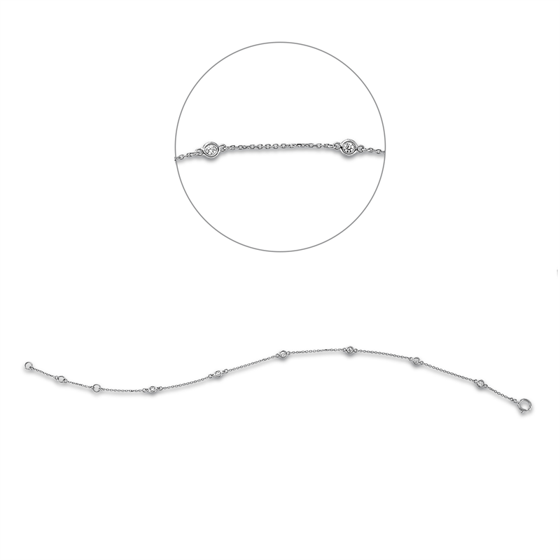 Armband 18 kt WG