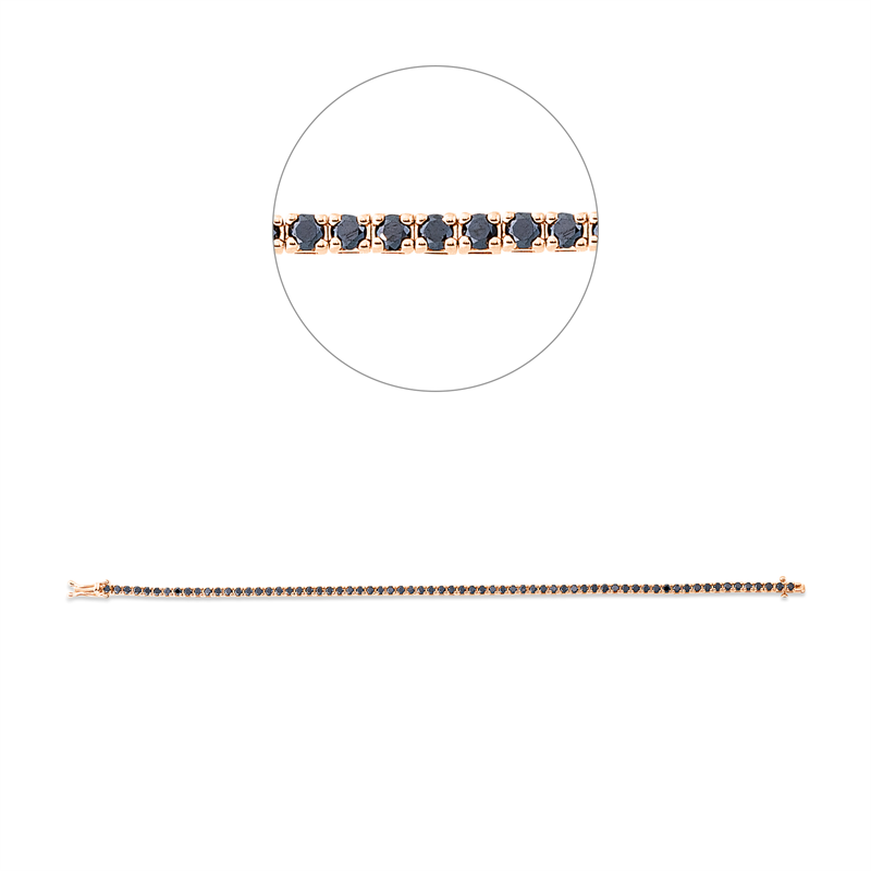 Armband 4er-Krappe 18 kt RG