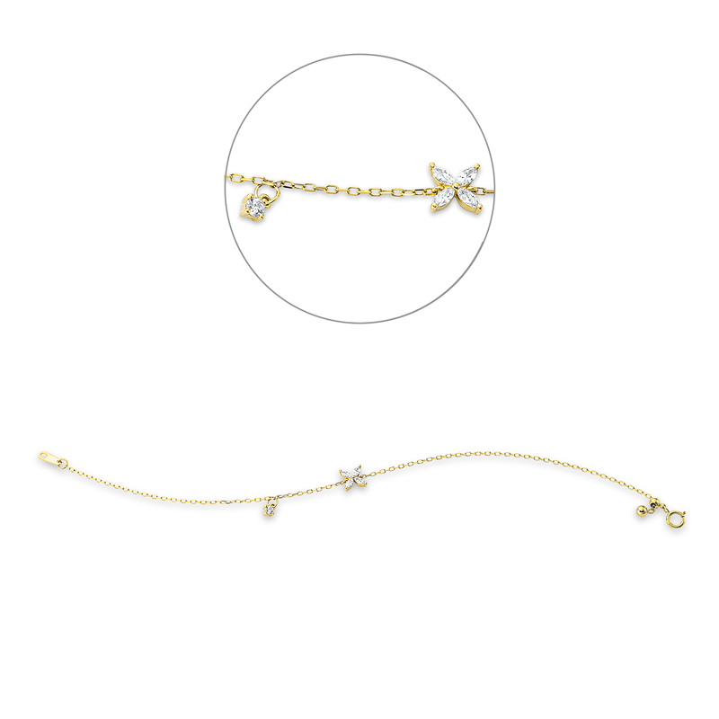 Armband 18 kt GG