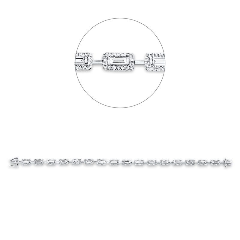 Armband 18 kt WG