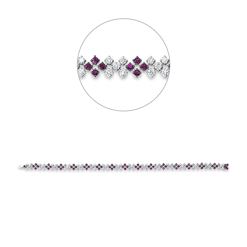 Armband 18 kt WG
