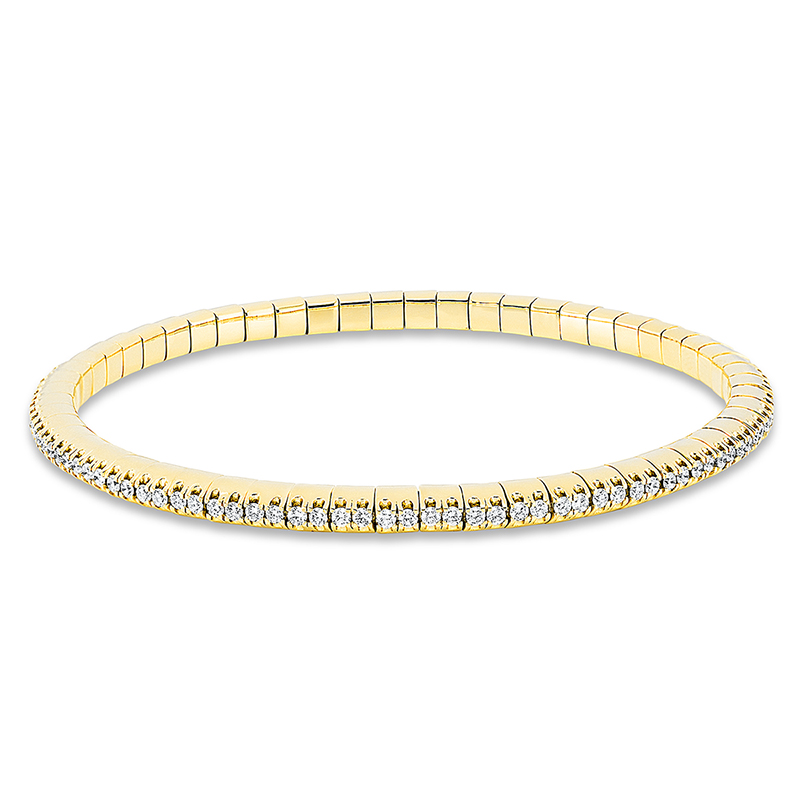 Armband 18 kt GG, Flex-Band, variabel