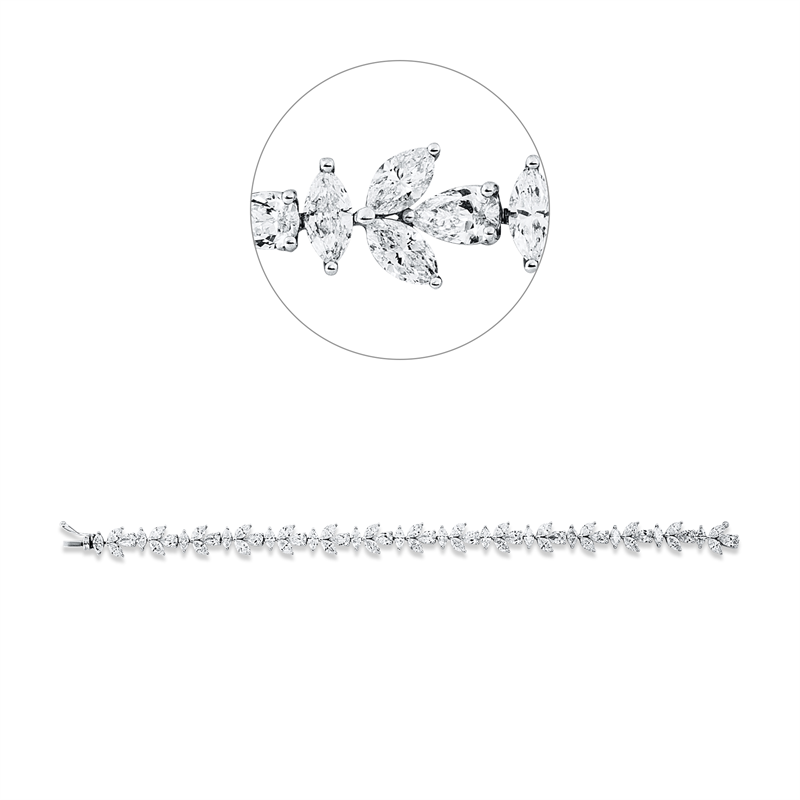 Armband 18 kt WG