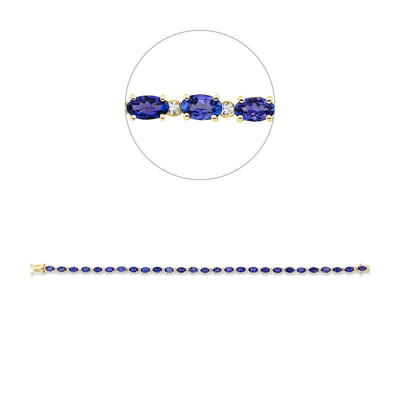 Armband 14 kt GG