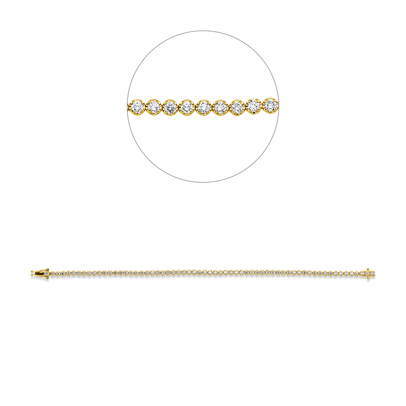 Armband 18 kt GG