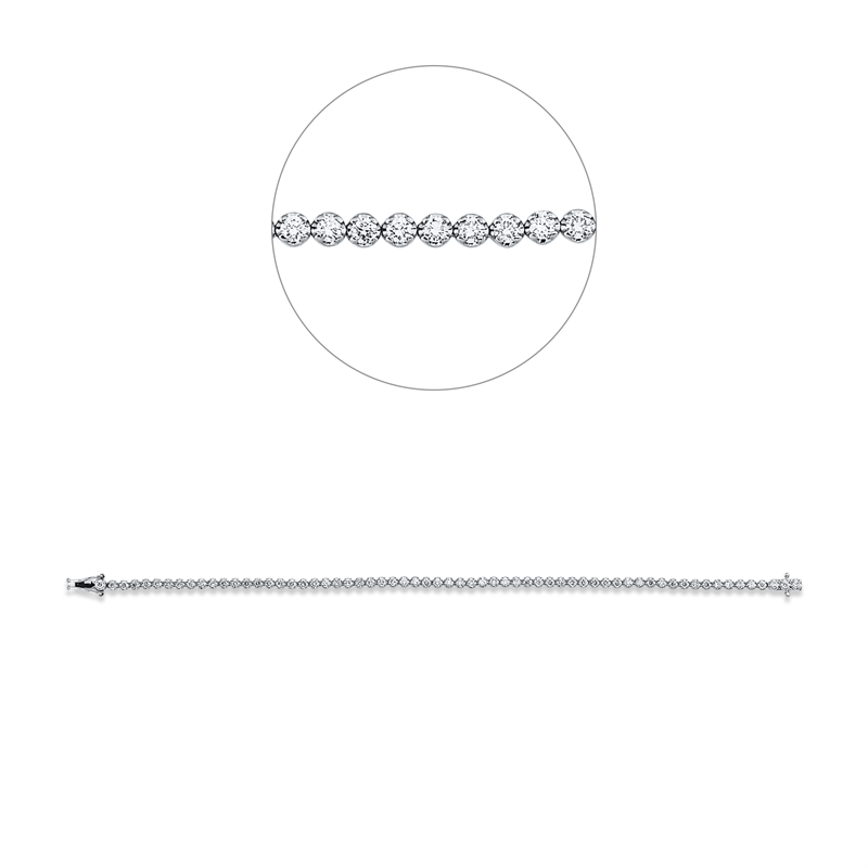 Armband 18 kt WG