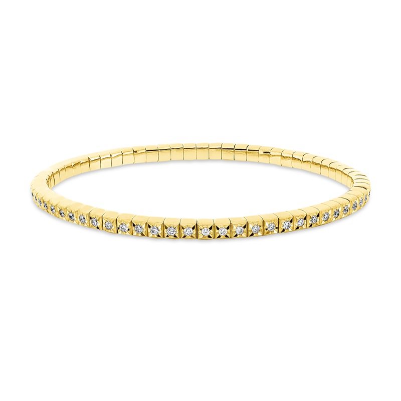 Armband 18 kt GG, Flex-Band, variabel