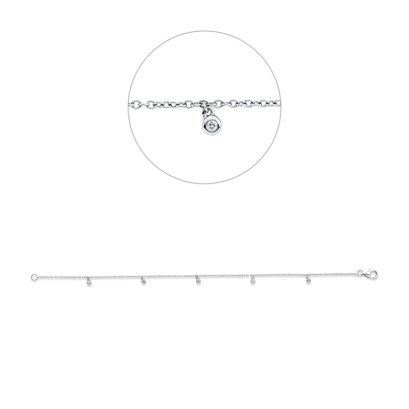 Armband 18 kt WG