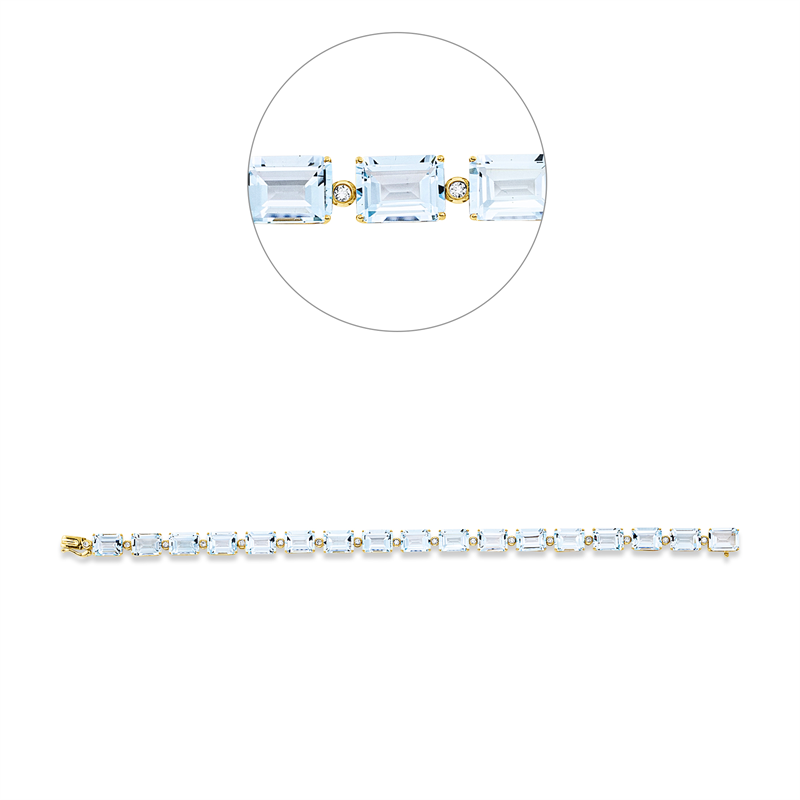 Armband 18 kt GG