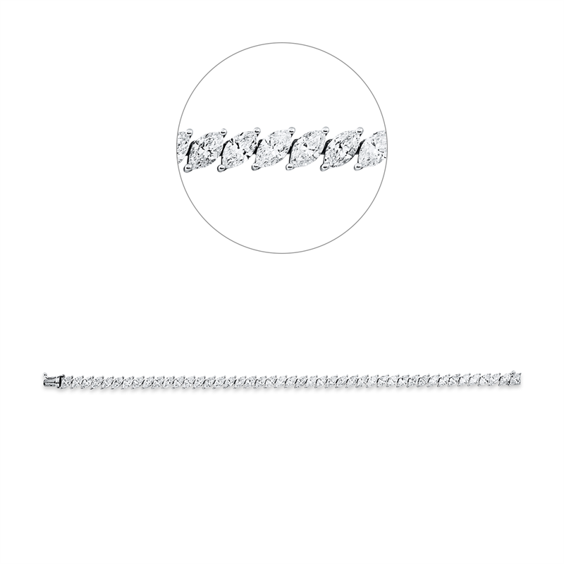 Armband 18 kt WG