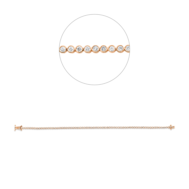 Armband 18 kt RG