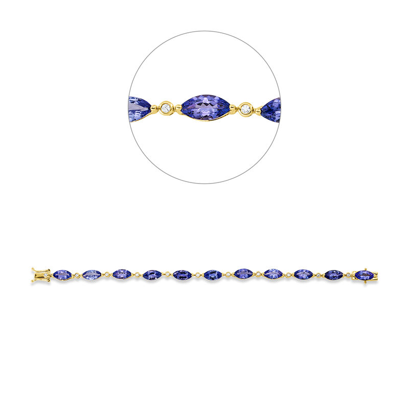 Armband 14 kt GG