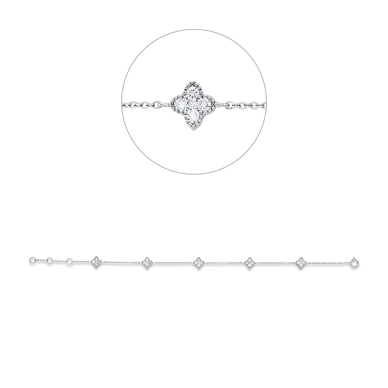 Armband 18 kt WG