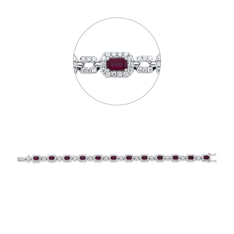 Armband 18 kt WG
